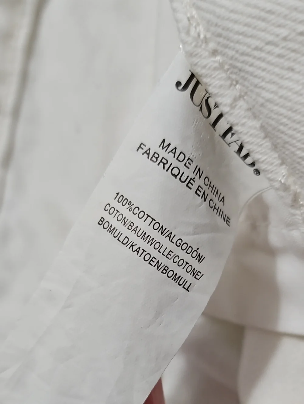 JustFab new tags